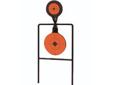 The Double Mag and Super Mag targets are popular, two-disc spinning targets for the ?big bore? pistol shooters. Use the Double Mag for its challenging 3" circle and easier 4 1/4" circle. Use the Super Mag as an answer for an easier-to-hit target or from