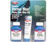 Make your gun like new with the Perma Blue Paste Gun Blue Kit. Complete, easy to follow instructions are included with each kit. A generous supply of everything you need to do a "first class" job is included. Perma Blue Paste will give a deep, rich