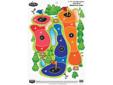 Fun for all ages! Improve your shooting skills with these colorful Dirty Bird style targets. Each shot will ?halo? white so you instantly know where your shot has hit. Use them while shooting alone or appeal to your competitive side and try to beat your