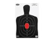 Birchwood Casey Dirty Bird Target 12"x18" Silhouette Shadow 8-Pack. The name comes from the splatter of white that appears upon bullet impact, which allows you to immediately spot each shot. These targets are a great value and simple to use both indoors