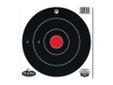 Birchwood Casey Dirty Bird Target 6" Bullseye 12-Pack. The name comes from the splatter of white that appears upon bullet impact, which allows you to immediately spot each shot. These targets are a great value and simple to use both indoors and outdoors.