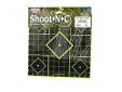 Birchwood Casey Shoot-N-C Sight-In Target 12" 5-Pack. Five targets on each sheet use center target for sighting-in and four smaller targets for testing results of various ballistic loads or for confirmation of sight-in groups. Convenient 1" numbered grid