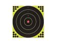 Birchwood Casey Shoot-N-C Target 12" Round Bullseye 5-Pack. The Shoot-N-C self adhesive targets allow you to quickly identify your shot placement and make necessary adjustments. Targets explode in a bright, fluorescent ring of color with each bullet