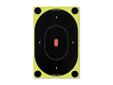 Birchwood Casey Shoot-N-C Target 7" Oval Silhouette 12-Pack. The Shoot-N-C self adhesive targets allow you to quickly identify your shot placement and make necessary adjustments. Targets explode in a bright, fluorescent ring of color with each bullet