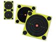 Birchwood Casey Shoot-N-C Target 8" Round Bullseye 30-Pack. The Shoot-N-C self adhesive targets allow you to quickly identify your shot placement and make necessary adjustments. Targets explode in a bright, fluorescent ring of color with each bullet