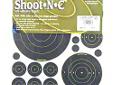 Shoot-N-C Self-Adhesive Targets - Variety PackFifty targets come in this amazing value Variety Pack, along with fifty 1" repair pasters! Great for both long- and short-distance shooting, with targets for several shooting needs ? including rifles,