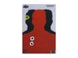 Birchwood Casey Silhouette III Target 12"x18" Silhouette 100-Pack. The Birchwood Casey Silhouette III targets are perfect for all types of pistol action shooting. The intense splatter of chartreuse and white upon bullet impact makes holes easy to see.