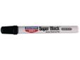 Birchwood Casey Super Black Touch-Up Pen - Gloss. An easy and effective way to touch up nicks, scratches and worn areas of black anodized aluminum or black painted surfaces. The pen contains a fast drying, lead free paint with superior adhesion and