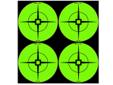 Target SpotsÂ® 3" spots 40 packConvenient, self-adhesive Target Spots create instant bull's-eyes for all types of target practice! The high-contrast, fl uorescent red color lets you see a sharper sight picture and bullet holes more clearly for better
