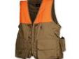 "
Browning 3056895802 Bird-N-Lite Pheasants Forever Vest, Khaki Medium
Browning Bird'n Lite Vest - Khaki/Blaze
Orange
Features:
- Browning Bird'n Lite Technology weight distribution system secures your load
- Rugged, lightweight cotton/polyester shell