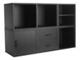 Black Foremost Bookcase Best Deals !
Black Foremost Bookcase
Â Best Deals !
Product Details :
Get organized with these stacking storage cubes. Designed to stack multiple units together, they create the perfect customized storage system for your needs. The