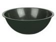 "
Stansport 261-20 Black Granite 8"" Bowl Black
The Stansport Black Granite 8-in diameter bowl is designed for the avid outdoorsman. The rugged steel construction is easy to clean with a permanent, non-stick finish.
Features:
- Black Granite: a rugged