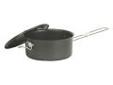 "
Stansport 359-20 Black Granite Solo Cook Pot 1 Ltr
The Blac Granites rugged steel construction will last for many years. This one (1) liter pot (approximately 2 quarts) is ideal for that family camping dinner.
Our ""Granite"" non-stick cookware features
