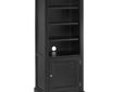 Black Home Styles Cabinet Best Deals !
Black Home Styles Cabinet
Â Best Deals !
Product Details :
This classically designed cabinet is constructed of poplar hardwood solids and ebony veneers in a rich, multi-step, black finish. It features 3 adjustable