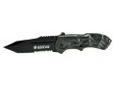 "
Schrade SWBLOP3TS Black Ops Knife 3G, MAGIC Assist, Black 40% Serrated Tanto Blade, Aluminum Handle
When you first open up this knife, the first words, out of your mouth is going to be ""It's M.A.G.I.C."" That is what this truly is! M.A.G.I.C. stands