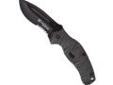 "
Schrade SWBLOP4BS Black Ops Knife 4, MAGIC Assist, Stainless Steel 40% Serrated Blade, Ambidextrous, Alum. Handle
The Black Ops 4 series is part of Smith & Wesson's M.A.G.I.C. assisted opening knife line. Just a small nudge of the flipper or thumbstud