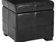 Black Safavieh Storage Ottoman Best Deals !
Black Safavieh Storage Ottoman
Â Best Deals !
Product Details :
This Lorenzo storage ottoman is the perfect accessory for any room throughout the home or at the office. This piece is great for sitting, putting up