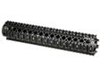 Blackhawk AR-15 Drop-In Rifle Length Quad Rail Black. The Blackhawk AR15 Quad Rail replaces handguards with no modifications to the weapon. It's interlocking halves are secured using six screws for extra strength and stability. It has a slim profile for a