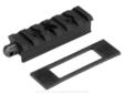 Blackhawk's Swivel Stud Picatinny Rail Adapter is designed to add a front picatinny rail section for rail-mounted accessories such as flashlights to mount on the underside of the barrel of AR-15/M4 rifles. This attachment is designed to mount to the
