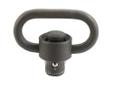 Blackhawk Heavy Duty Q.D. Push Button Sling Swivel. The Blackhawk Q.D. Sling swivel allows operator to quickly attach/detach slings from the weapon. Made of quality materials with a durable, protective Manganese Phosphate finish. Compatible with most push
