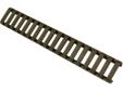 Blackhawk Low Profile Ladder Rail Cover (18 slot) OD Green. Get complete rail protection with minimal weight with the BLACKHAWK! Low Profile Rail Cover. These rail covers are made of lightweight Santoprene to provide a rubbery grip surface and can be