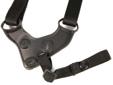 Due to customer demand for a way to use the popular SERPA Retention Holster as a shoulder rig, Blackhawk! has developed this comfortable shoulder harness platform. Made with a tapered web harness that adjusts for size and an offside dual Picatinny Rail