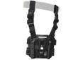 The Tactical Holster Platform allows you to take your CQC Carbon-Fiber or BHLE Duty SERPA Holster and mount it to the THP, giving you a tactical option for your holster. Designed with the SERPA Holster in mind, this platform gives the professional the