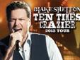 Blake Shelton Tickets Boston
Blake Shelton are on sale Blake Shelton will be performing live in Boston
Add code backpage at the checkout for 5% off on any Blake Shelton.
Blake Shelton, Easton Corbin & Jana Kramer Tickets
Sep 5, 2013
Thu TBA
PNC Bank Arts