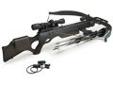 "
Excalibur 6754 Eclipse XT Crossbow w/Shadow-Zone Lite
Journey into the dark side with the Excalibur Eclipse XT crossbow! Built on our famous 200 pound thumb hole platform the Eclipse XT is designed for the hunter who prefers to lurk in the darkness by