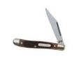"
Schrade 12OT Old Timer 2 3/4"" Closed, Pal Box
The Schrade Old Timer Pal Knife is a timeless classic with a single clip point stainless steel blade and textured brown Delrin handle. It's a perfect pocket companion.
Specifications:
- Blade Edge: Plain
-