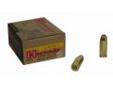 "
Hornady 9129 10mm by Hornady 200 Gr XTP (Per 20)
Hornady's pistol ammo delivers both accurate and dependable knockdown power. Included in the features are select cases that are chosen to meet unusually high standards for reliable feeding, corrosion