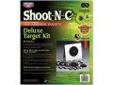 "
Birchwood Casey 34208 ShootNC Dlx BE Tgt Kit /4
Shoot-N-C Targets, including 4-8"" bull's-eyes, 4-5.5"" bull's eyes, 8-3"" bull's-eyes, 24-2"" bull's-eyes and 40-1"" pasters."Price: $5.5
Source: