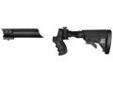 "
Advanced Technology Intl A.1.10.1130 Tactical Shotgun Folding Stock Collapsible, Side Folding, w/Forend, Mossberg 500
6 Position Collapsible Side Folding Stock with Scorpion Recoil System and Adjustable Cheekrest
Features:
- 6 Position Collapsible Side