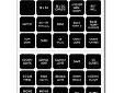 4216Square Format Labels Set60 common DC labels. Reinforced, weatherproof material Used on WeatherDeck Waterproof Panels Used on Battery Management PanelsUsed on 360 panel system
Manufacturer: Blue Sea Systems
Model: 4216
Condition: New
Price: $10.35