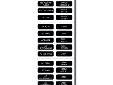 Ac Panel Extended 120 Label Set120 AC labels Reinforced, weatherproof material Used on Contura Waterproof Fuse Panels Used on ST Glass Fuse Blocks Used on all Raised Rocker and Toggle Circuit Breaker Panels
Manufacturer: Blue Sea Systems
Model: 8067