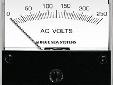 9353AC Analog Voltmeter - 2-3/4" Face, 0-150 Volts ACDial marked in 5 Volt incrementsSimple 2-wire connection to AC hot and neutralMeter sense and powers from same connection Backlit meter face
Manufacturer: Blue Sea Systems
Model: 9353
Condition: New
