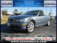 Auto Haus
101 Greene Drive, Â  Yorktown, VA, US -23692Â  -- 888-285-0937
2005 BMW 330Ci
HIGHLINE GERMAN IMPORTS our Specialty
Price: $ 19,380
Call Jon Barker for Your FREE Carfax Report at 888-285-0937 
888-285-0937
About Us:
Â 
Auto Haus, Virginia's premier