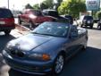 DOWNTOWN MOTORS REDDING
1211 PINE STREET, REDDING, California 96001 -- 530-243-3151
2002 BMW 3 Series 330Cic Convertible 2D Pre-Owned
530-243-3151
Price: Call for Price
CALL FOR INTERNET SALE PRICE!
Click Here to View All Photos (3)
CALL FOR INTERNET SALE