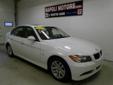 Napoli Nissan
For the best deal on this vehicle,
call Marci Lynn in the Internet Dept on 203-551-9622
Click Here to View All Photos (20)
2007 BMW 3 Series 328xi Pre-Owned
Price: Call for Price
Make: BMW
Model: 3 Series 328xi
Engine: 6 Cyl.6
Body type: