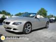 Russel BMW
6700 Baltimore National Pike, Baltimore, Maryland 21228 -- 866-620-4141
2008 BMW 6 Series 650i Pre-Owned
866-620-4141
Price: $44,777
Click Here to View All Photos (22)
Description:
Â 
-CERTIFIED!- - PRICED TO SELL AT $44,777!- -LOW MILES!-