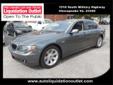 2006 BMW 7 Series 750Li $17,992
Pre-Owned Car And Truck Liquidation Outlet
1510 S. Military Highway
Chesapeake, VA 23320
(800)876-4139
Retail Price: Call for price
OUR PRICE: $17,992
Stock: AP642
VIN: WBAHN835X6DT37977
Body Style: Sedan
Mileage: 86,048