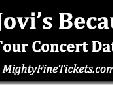 Bon Jovi 2013 Because We Can - The Tour
Concert Dates, Tour Schedule, The Best Floor & Field Tickets
Bon Jovi will be staging a huge event, the "Because We Can - The Tour" in 2013 and has announced the tour schedule and concert dates for the arenas and