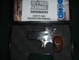 I am selling my Bond Stainless Steel Derringer. Model is the "Cowboy Defender." Shoots either .45 Long Colt or 2 1/2" .410 gauge shotgun shells. As new in the box with all the paperwork. If you Google these, you will see that they sell for $ 449.00 New. I