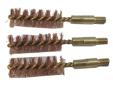 Bore Tech's brass bore brushes have twice the amount of phosphorous bronze(brass) bristles compared to the competition, resulting in double the "scrubbing action" and faster cleaning. Each brush core is cold welded to the brass coupler and the brush