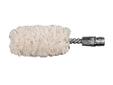 Bore Tech Bore Cleaning Mops are made of 100% cotton. These mops can be used to apply solvents or rust preventing agents to the bore as well as polishing and removing excess solvents/debris instead of using several patches. These mops are made with the