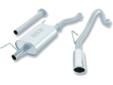 Borla Stainless Steel Cat-Back Exhaust Systems are engineered to provide excellent exhaust emission and internal power generation. These exhausts feature a multi-core technology and are manufactured from austenitic stainless steel which offers long
