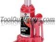 "
Intermarket 3504 INT3504 Bottle Jack 4 Ton
AFF Bottle Jacks are built ""Forge-tough"" in a wide selection of capacities for automotive, marine, construction, industrial and agricultural applications where the ability to lift, push, spread, bend, press