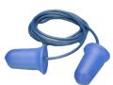 "
Elvex EP-253 Box of Blue Corded earplug,32 NRR, 100 pr
Elvex Blue Foam Ear Plugs(corded)
- 32 db NRR
- Disposable
- Per 100 Pairs"Price: $18.3
Source: http://www.sportsmanstooloutfitters.com/box-of-blue-corded-earplug-32-nrr-100-pr.html
