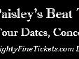 Brad Paisley, Chris Young & Lee Brice Concert Tickets
Brad Paisley's Beat This Summer Tour 2013 Tour Dates & Schedule
Brad Paisley has announced the first leg of his 2013 Tour Schedule which will include special guests Chris Young and Lee Brice as opening