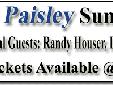 Brad Paisley's Summer Tour 2014 Columbia, Maryland
Merriweather Post Pavilion in Columbia, on Thursday, June 12, 2014
Brad Paisley, will arrive at the Merriweather Post Pavilion in Columbia, MD for a concert to be held on Thursday, June 12, 2014. This is